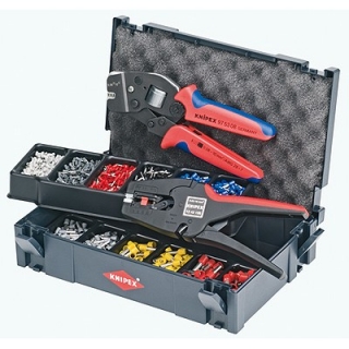 KNIPEX 979024 Sortiment pro zamačkávané spoje - set